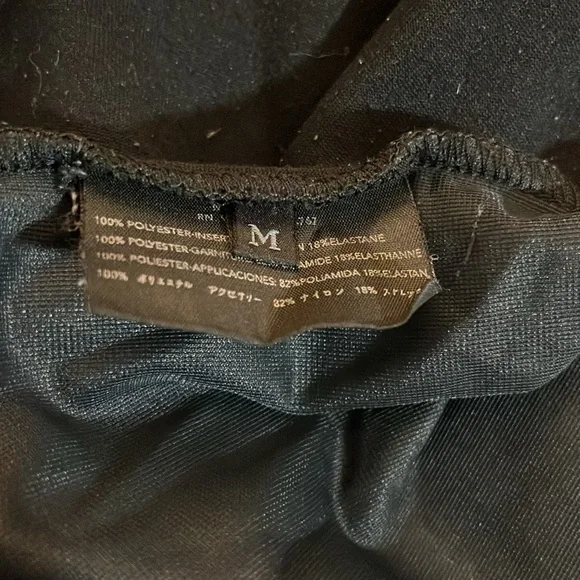 Prada Men's Sport Polyester Thumb-Hole Black Longsleeve Shirt Size M - Picture 5 of 6